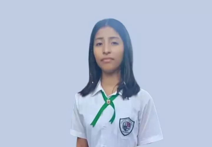 Menor desaparecida: Yoselin Cedeño Rodríguez.  /  Foto: MP