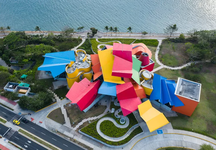 El Biomuseo es su primera obra en Latinoamérica y en el trópico. Foto: Biomuseo