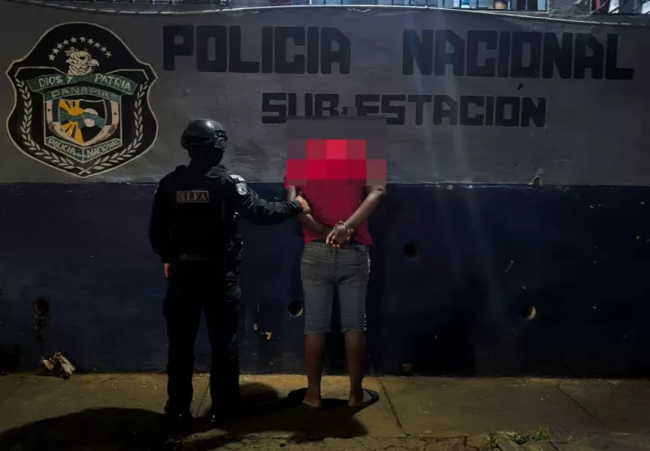 Fue trasladado a la autoridad competente para seguir con el proceso legal. Foto: Cortesía