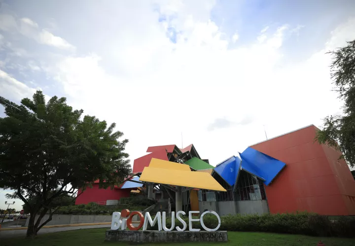Fotografía que muestra el Biomuseo de Panamá, diseñado por el arquitecto canadiense-estadounidense Frank Gehry. /Foto: EFE