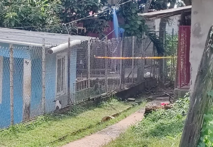 El trágico hecho ocurrió dentro de una vivienda en Bique.  /  Foto: Eric Montenegro