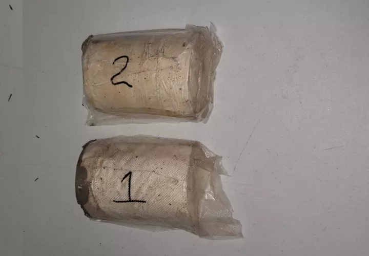 La droga estaba oculta en una bomba de agua. /  Foto: PN