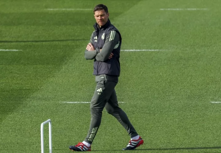 Xabi Alonso, director técnico del Real Madrid. Foto: EFE