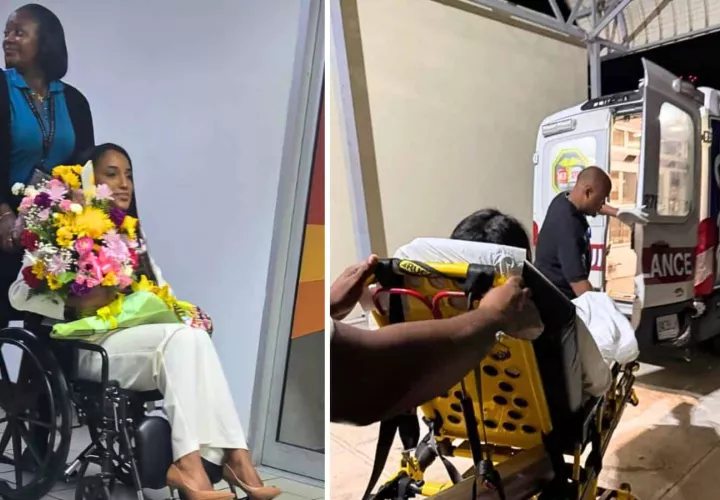 Gabrielle Henry, Miss Jamaica 2025, llega en silla de ruedas a su país tras grave accidente en Miss Universo
