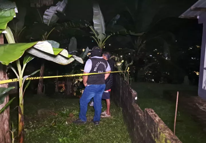 Todo el perímetro fue cerrado para preservar la escena del crimen. Foto: Cortesía