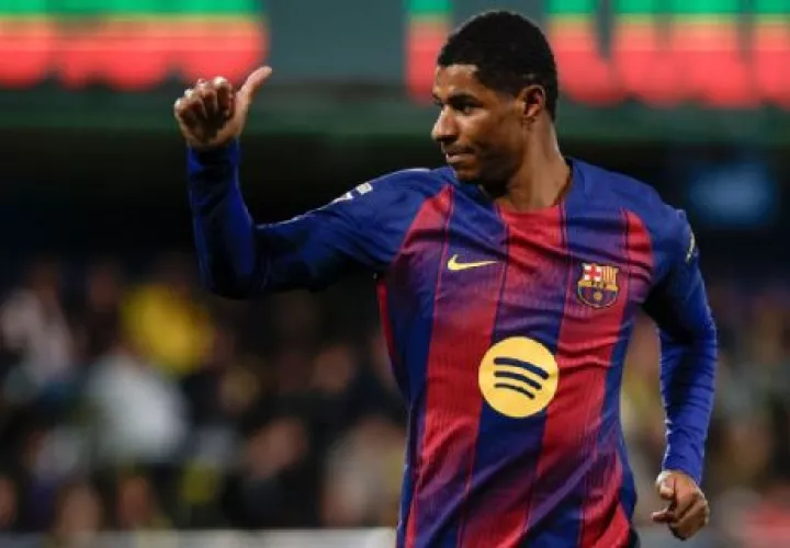 Marcus Rashford ha cumplido con las expectativas hasta el momento con el Barcelona FC. Foto: EFE