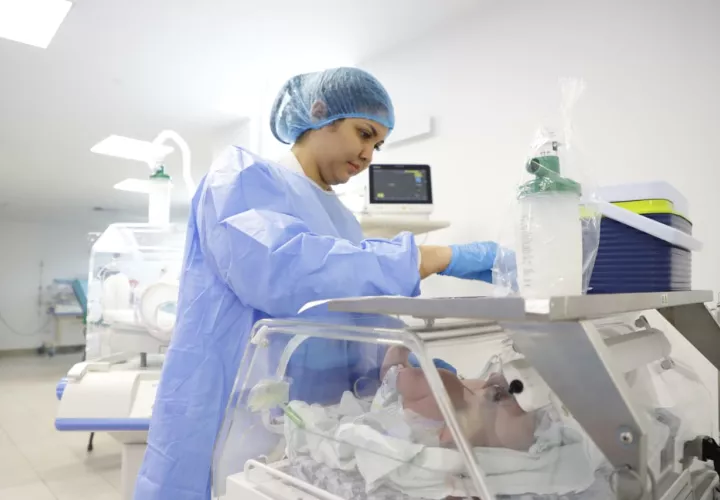 Ciudad de la Salud registra hasta 18 nacimientos diarios en el Hospital Materno Fetal y Neonatal. Foto: Cortesía