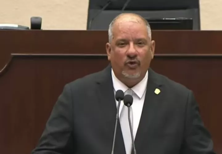 El presidente de la Asamblea Nacional de Diputados, Jorge Herrera.