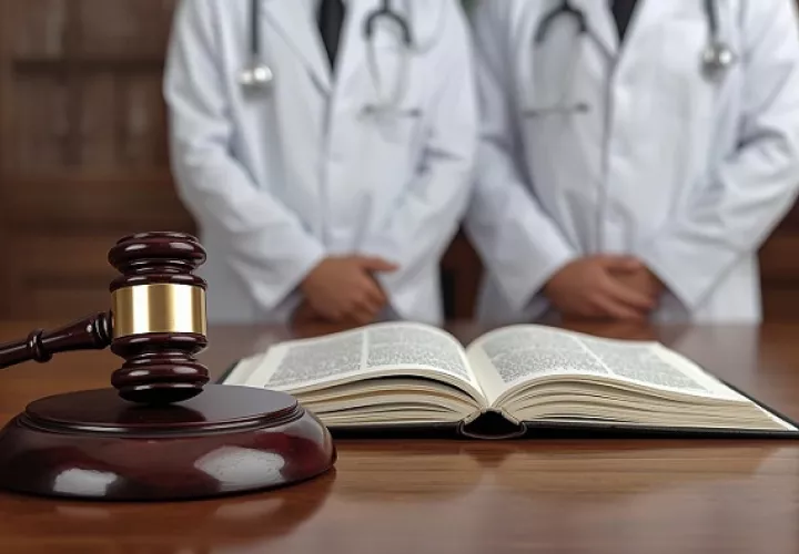 Los galenos fueron separados de sus cargos.  /  Imagen generada con IA: Canvas