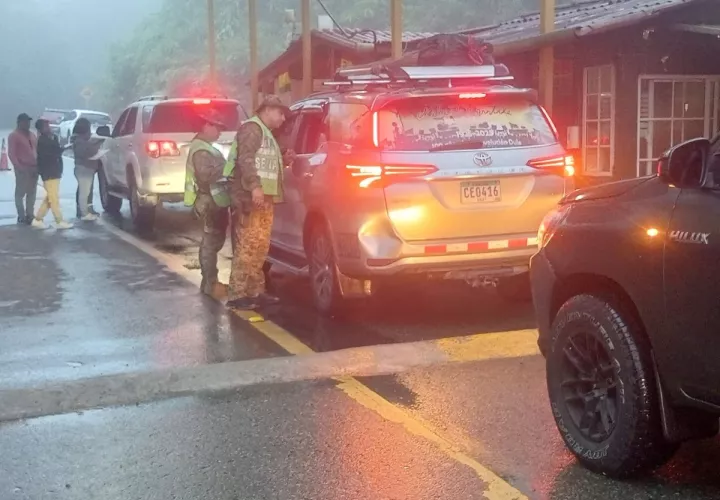 Senafront en operativo Verano seguro 2026 en Guna Yala. Foto: Cortesía