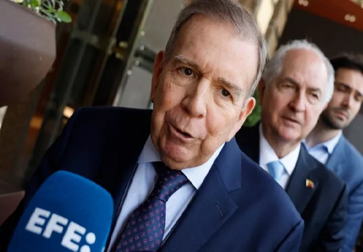 El gobierno francés espera que el presidente electo de Venezuela Edmundo González Urrutia, sea el actor principal en el proceso de transición de poder. Foto: EFE