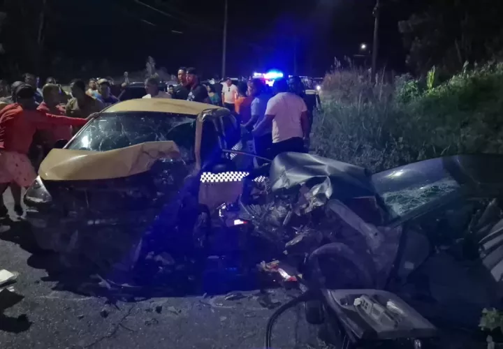 El accidente ocurrió en el tramo hacia el corregimiento de María Chiquita, distrito de Portobelo.