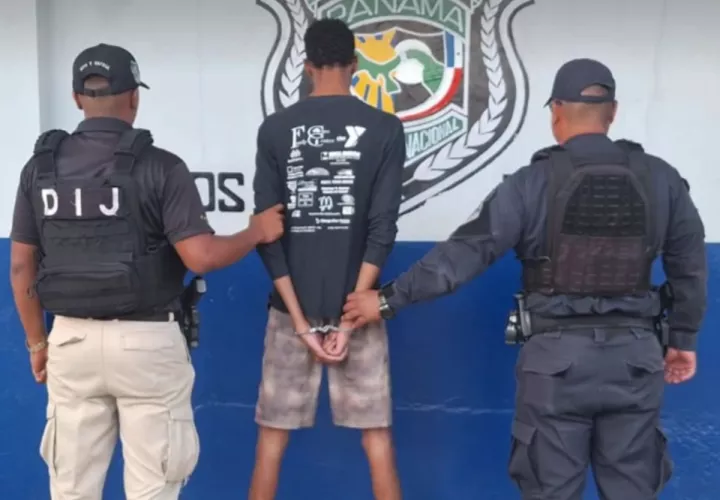Arrestan a sospechoso por homicidio en Colón