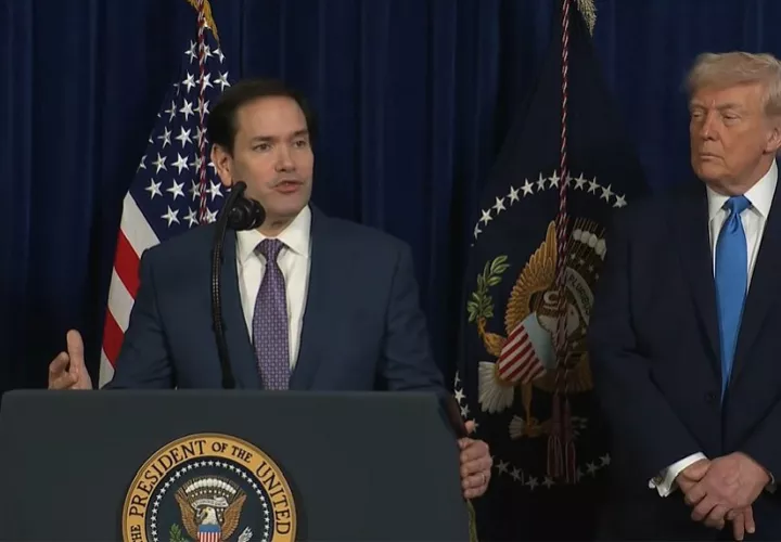 El presidente Donald Trump, ha sugerido que podría enfocarse en Cuba tras la intervención militar de Estados Unidos el 3 de enero en Venezuela. Foto: EFE