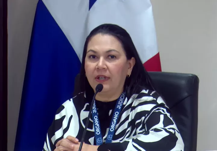 La jueza Baloisa Marquínez. 