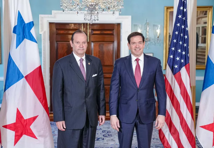 El canciller Javier Martínez Acha fue recibido hoy por el Secretario de Estado, Marco Rubio