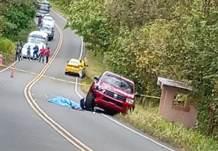Un hombre discapacitado es atropellado y muere camino al trabajo.  /  Foto:  Melquiades Vásquez