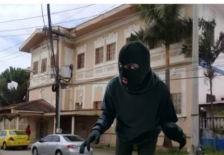 Varios sujetos ingresaron al lugar y sustrajeron dinero.  /  Fotomontaje