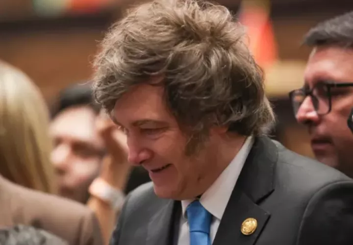 El presidente de Argentina, Javier Milei. Foto: EFE