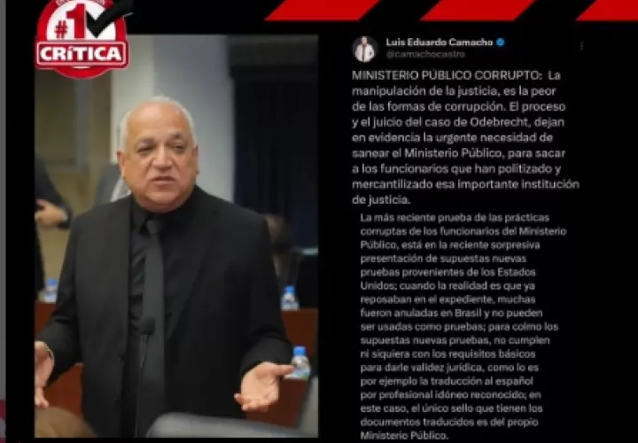 El diputado Luis Eduardo Camacho calificó la situación como “la peor de las formas de corrupción” 