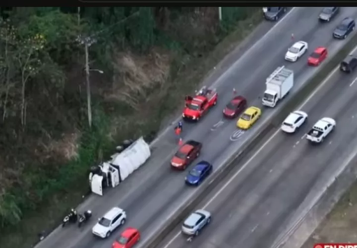 El accidente se registró a eso de las 5:30 a.m. 