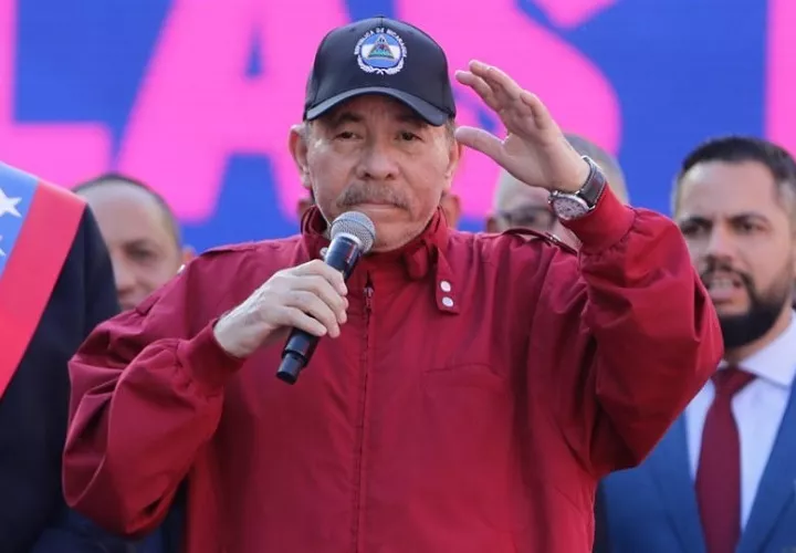 según el Centro de Estudios Transdisciplinarios de Centroamérica la reacción inmediata de los Ortega Murillo sobre la caída de Maduro ha sido "inusualmente comedida, evitando aludir de manera directa a Estados Unidos. Foto. EFE