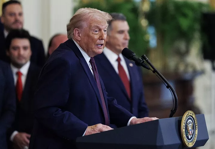 El presidente Donald Trump, no ha dado mayores detalles sobre quienes conformarán esta junta. Foto. EFE