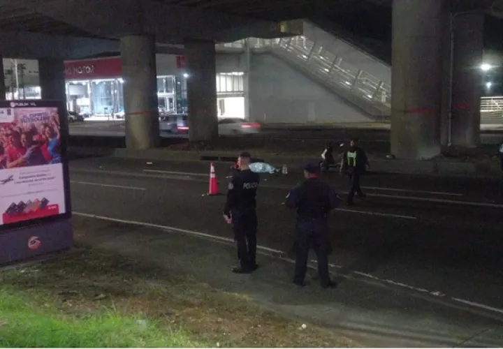 El taxista involucrado se dio a la fuga.  /  Foto: Alexander Santamaría