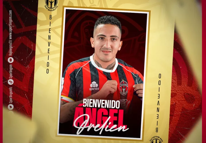 Ángel Orelien, jugador del Sporting San Miguelito. Foto: Sporting San Miguelito