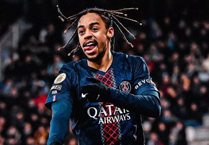 Barcola anotó el gol que le dio el triunfo al PSG. Foto: EFE
