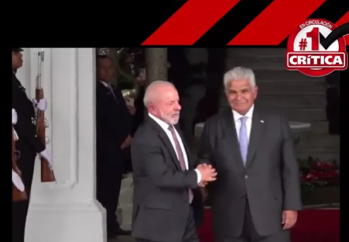 Mulino y Lula Da Silva sostuvieron una reunión en privado y luefo se les unieron sus equipos. 