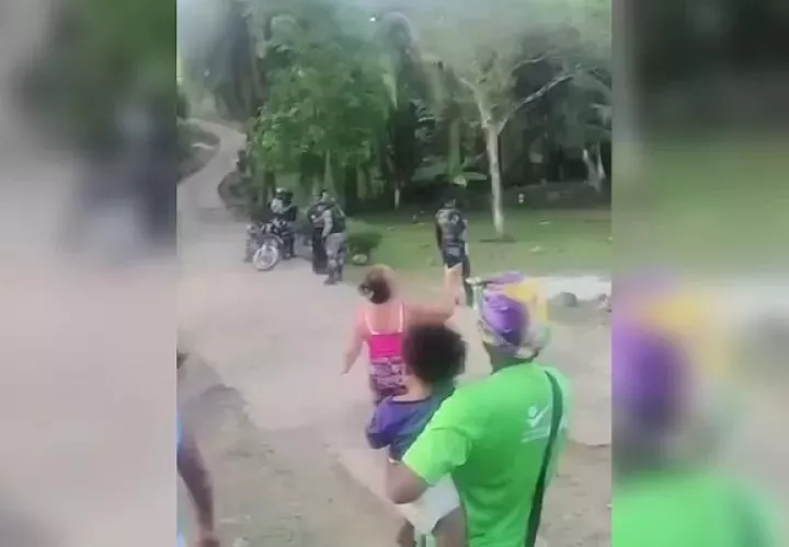 El martes circularon varios videos en redes sociales sobre la situación.  /  Captura de video