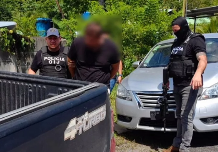 Primer caso de extradición de un costarricense a Panamá.  /  Foto: PN
