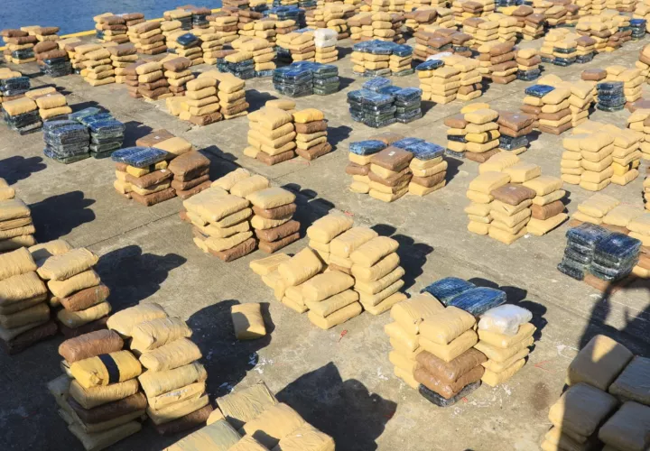 Buco droga en una sola lancha... ¿Cuánta plata se mueve aquí? 