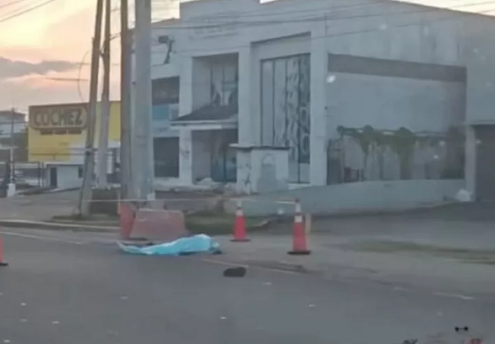 La víctima falleció en la escena del accidente.  