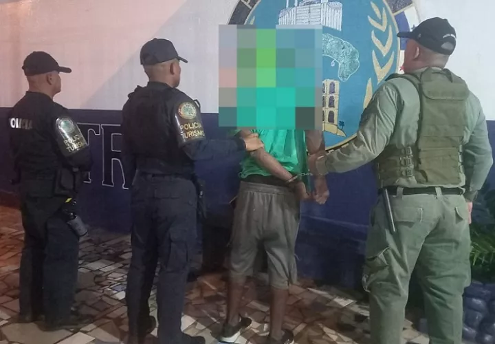 El sospechoso fue aprehendido el 31 de enero.  / Foto: PN