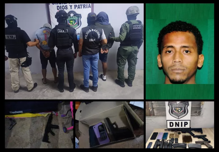 El sospechoso era requerido por un homicidio perpetrado en Pedregal el 3 de diciembre de 2024.  Fotocomposición PN