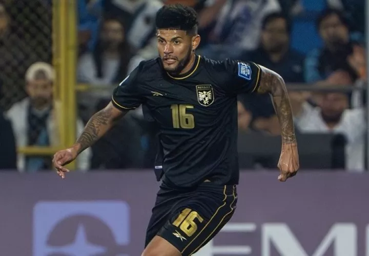 Andrés Andrade, central de la Selección de Panamá. Foto. FPF