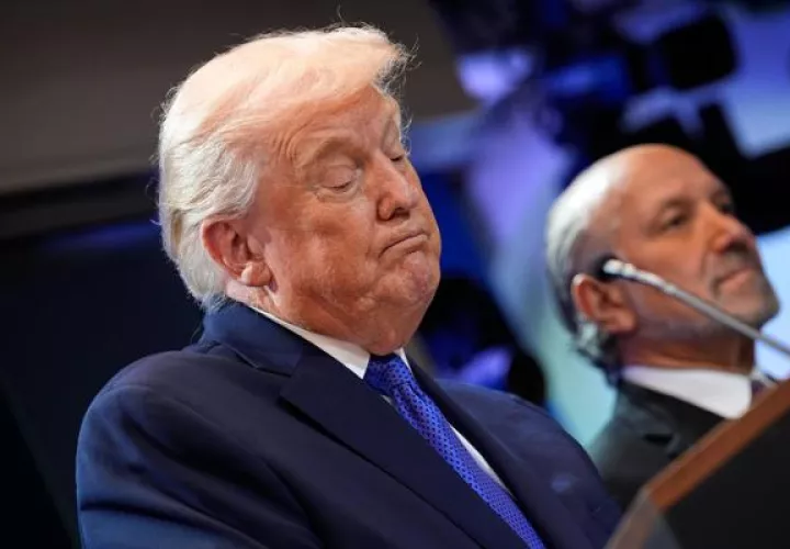 El presidente de Estados Unidos, Donald Trump. Foto: EFE