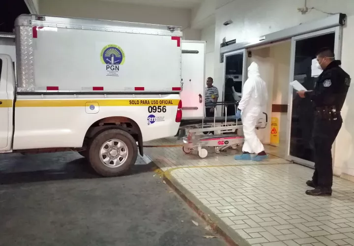 Personal del Ministerio Público (MP) realizó el levantamiento de los cuerpos de las víctimas