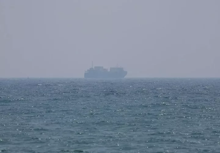 La Guardia Revolucionaria afirmó que había atacado a un petrolero, identificado como 'Athens Nova', "aliado de Estados Unidos", en el estrecho de Ormuz. Foto. Archivo