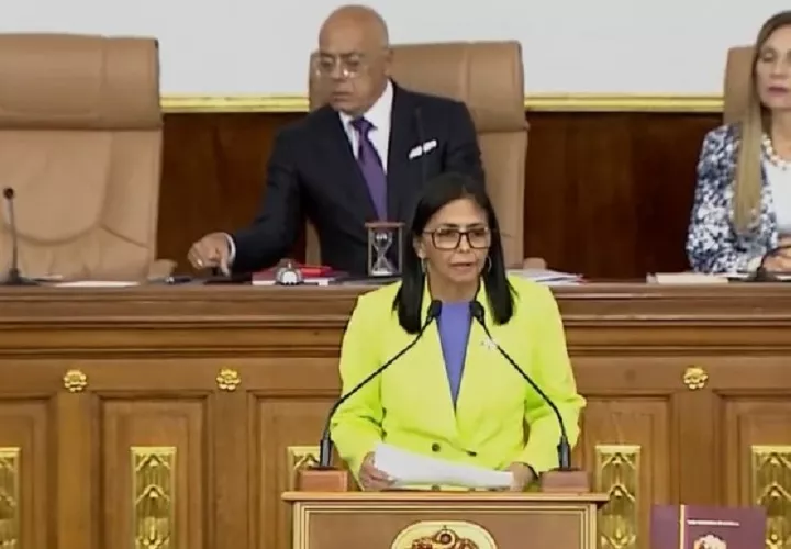 EL gobierno de Estados Unidos desde el 3 de enero del presente año ha trabajado muy de cerca con la presidente interina de Venezuela Delcy Rodríguez. Foto. Archivo