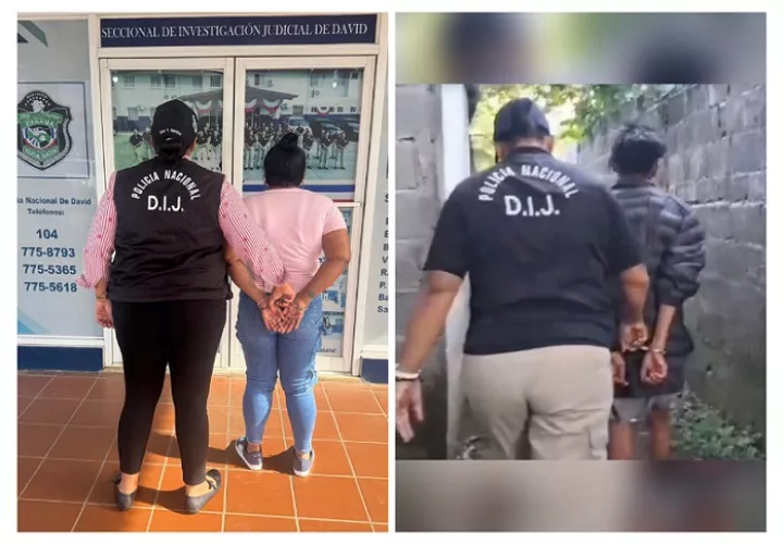 La defensa de las mujeres apeló la medida cautelar de detención provisional.  /  Fotos: PN