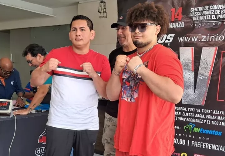 Marvin Mendoza (der.) y Lester Rodríguez. Foto: Joel González