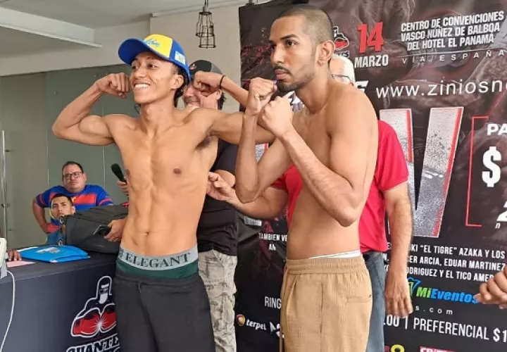 Moisés Yoav Rodríguez (izq.) y Jaison Mendoza. Foto: Joel González