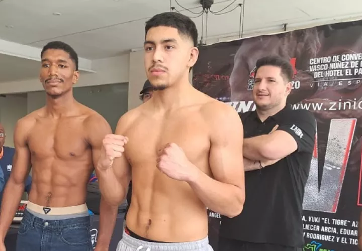 Seth Durán (der.) y Marcos Reyes. Foto: Joel González