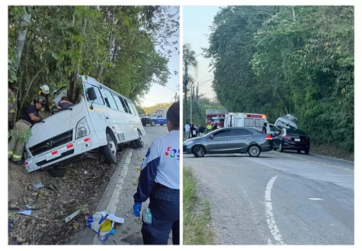 Dos de los ocupantes terminaron con heridas graves. /  Fotos: Sume 911