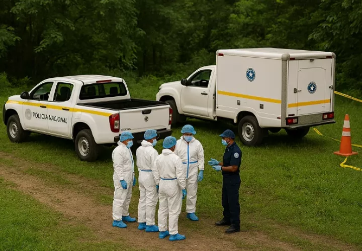 Peritos realizaron el levantamiento del cadáver. /   Imagen ilustrativa generada con IA Copilot