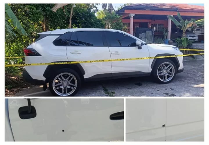 El conductor fue aprehendido en Burunga.  /  Fotos: PN