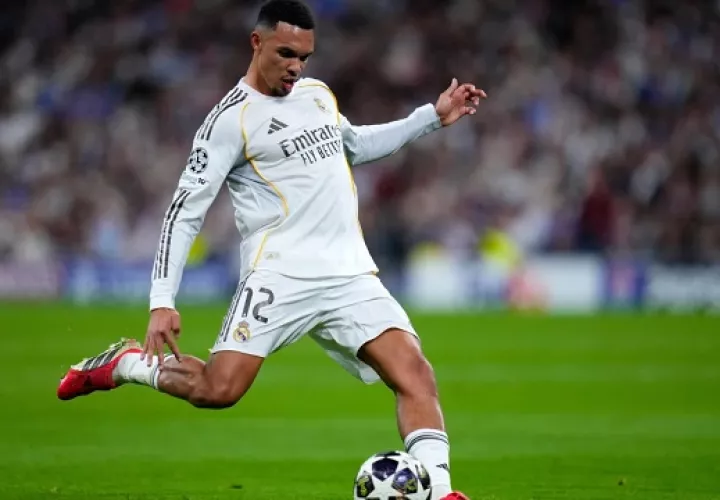 Trent Alexander-Arnold, lateral de Inglaterra y del Real Madrid.